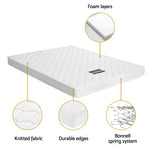 Double Mattress Pine Bed Frame Bundle | HomeAndLiving