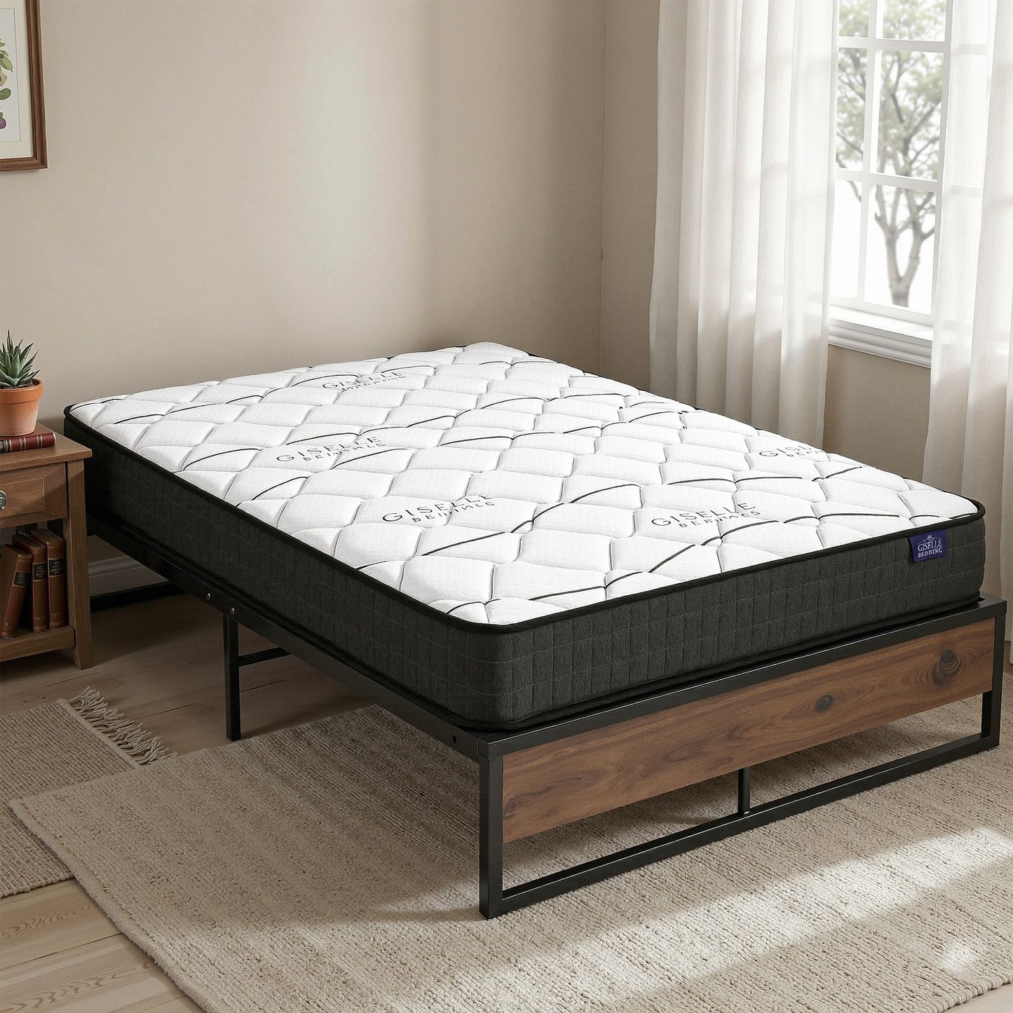Double Bed Frame Mattress Set 16cm | HomeAndLiving - 3
