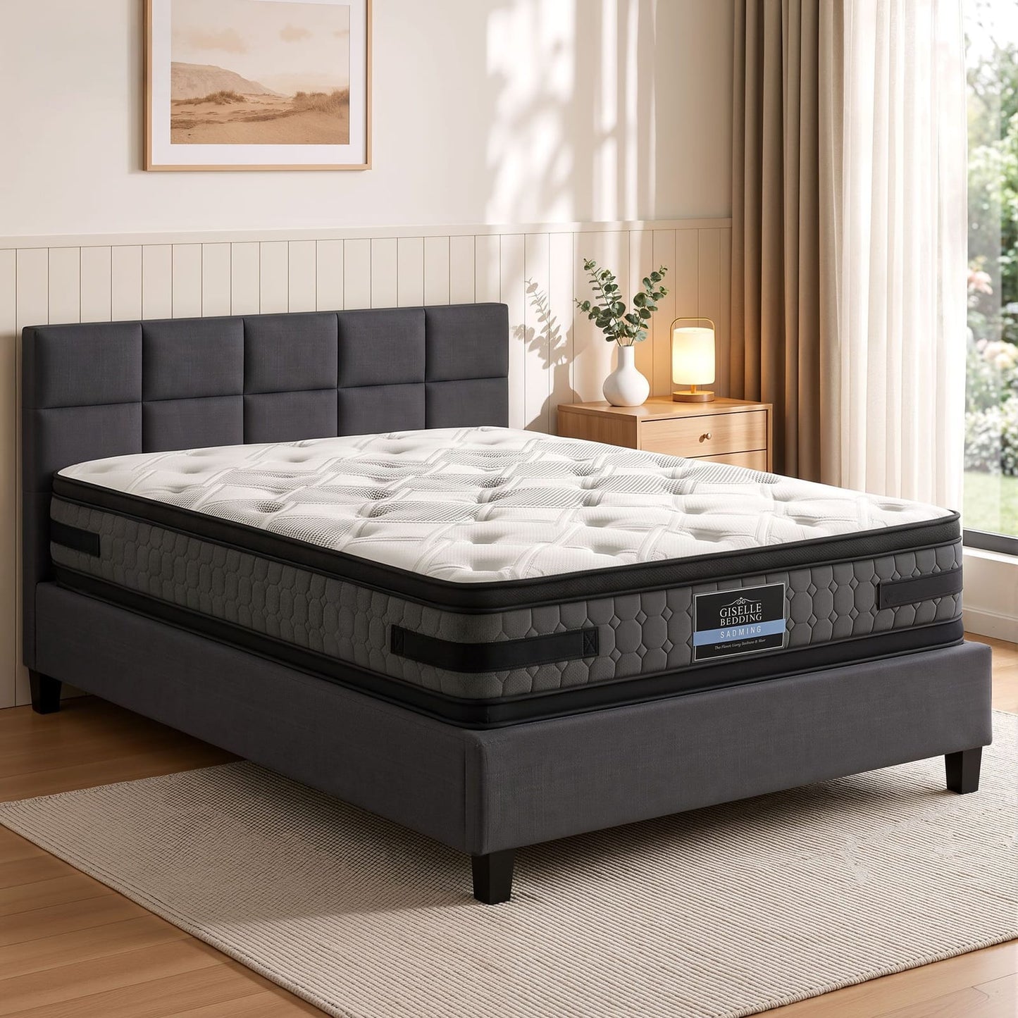 Queen Mattress Bundle Double Sided 203x153x36cm