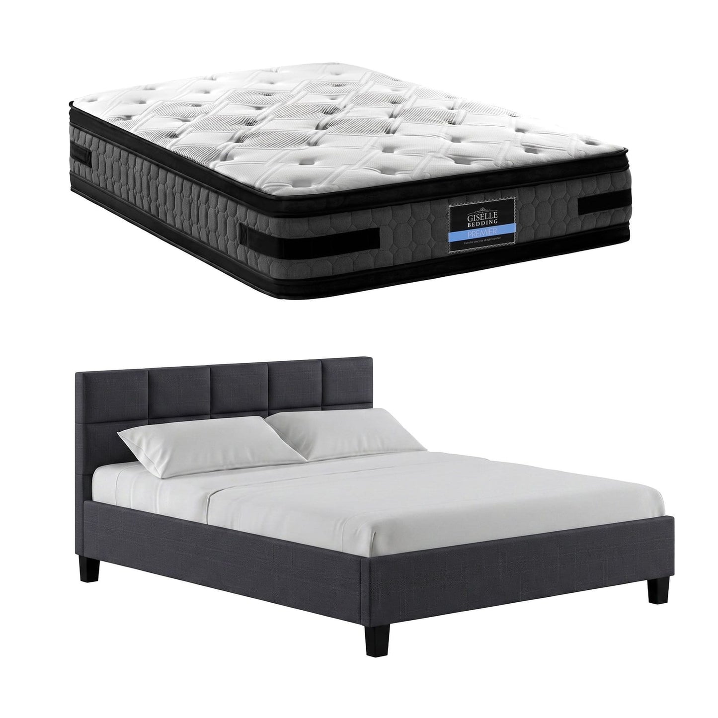 Queen Mattress Bundle Double Sided 203x153x36cm