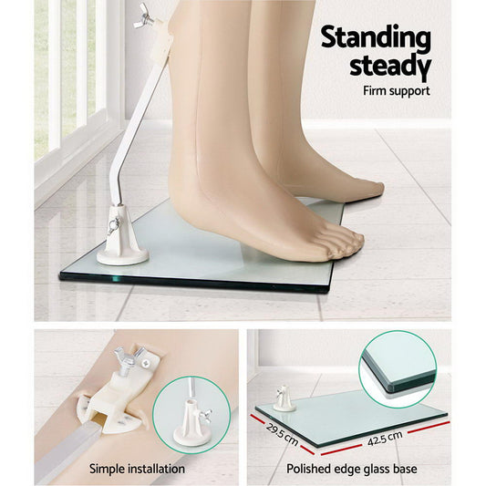 186Cm Tall Full Body Male Mannequin - Skin Coloured