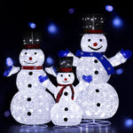 Christmas Lights 330 LED Fairy Lights Snowman Decoration Set