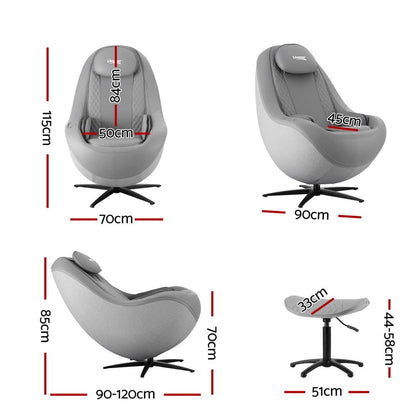 Massage Chair Electric Recliner 70x90x115cm