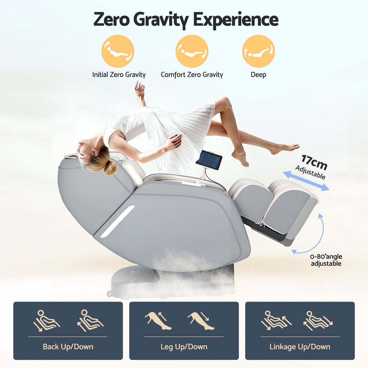4D Massage Chair Electric Recliner Home Massager Gary