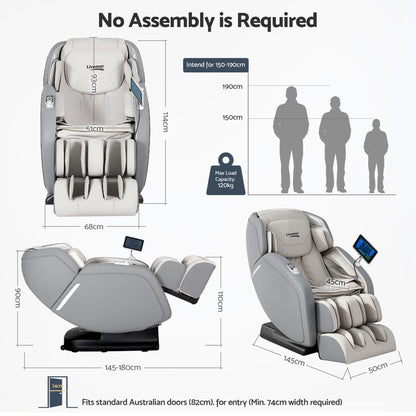 4D Massage Chair Electric Recliner Home Massager Gary