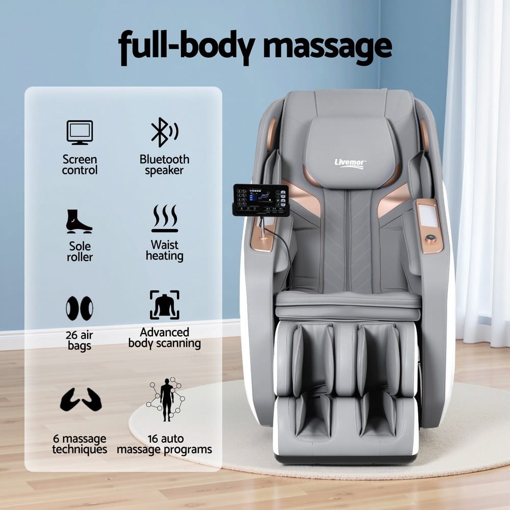 Massage Chair Electric Recliner 150x71x113cm