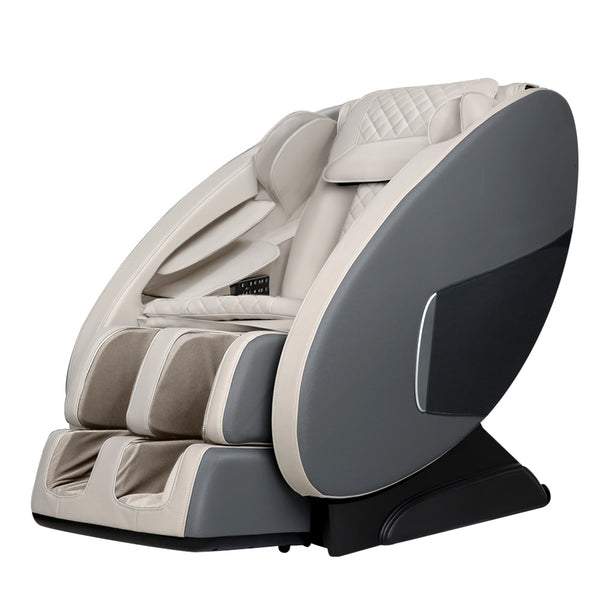  Massage Chair Electric Recliner Massager Grey Ellmue