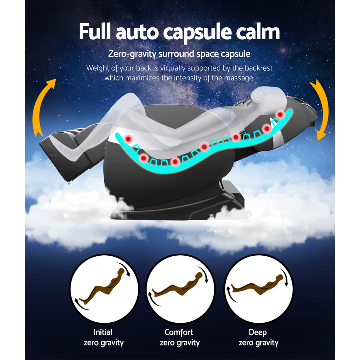 Massage Chair Electric Recliner Zero Gravity Massager