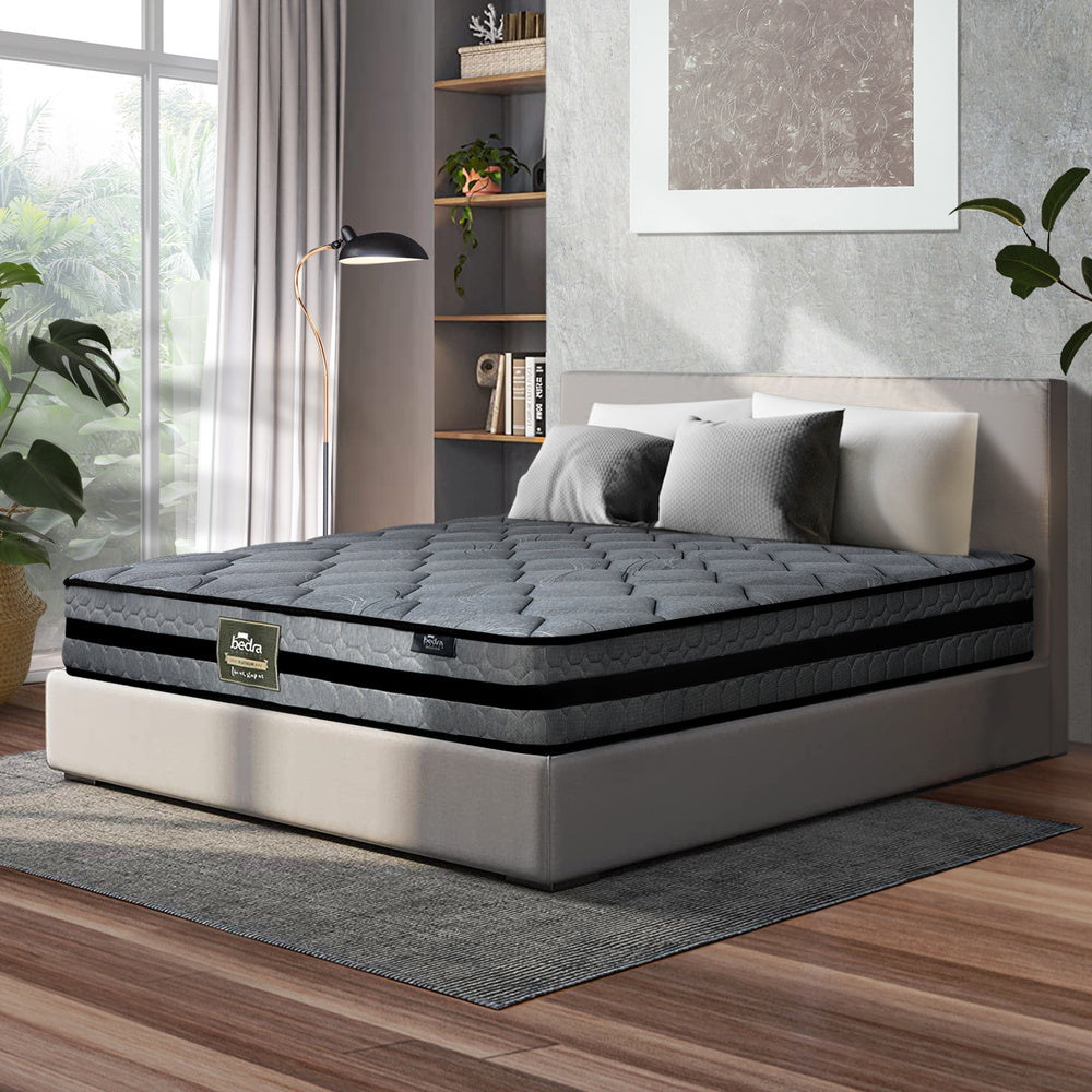 H&L 7-Layer King Mattress with Firm Foam and 7-Zone Structure