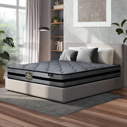 H&L 7-Layer King Mattress with Firm Foam and 7-Zone Structure