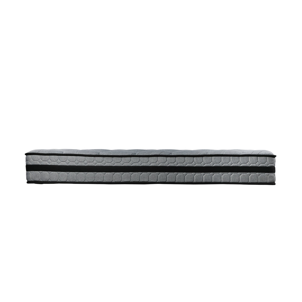 H&L 22cm 7-Zone Single Mattress Bed Mattress 3D Mesh Fabric Firm Foam