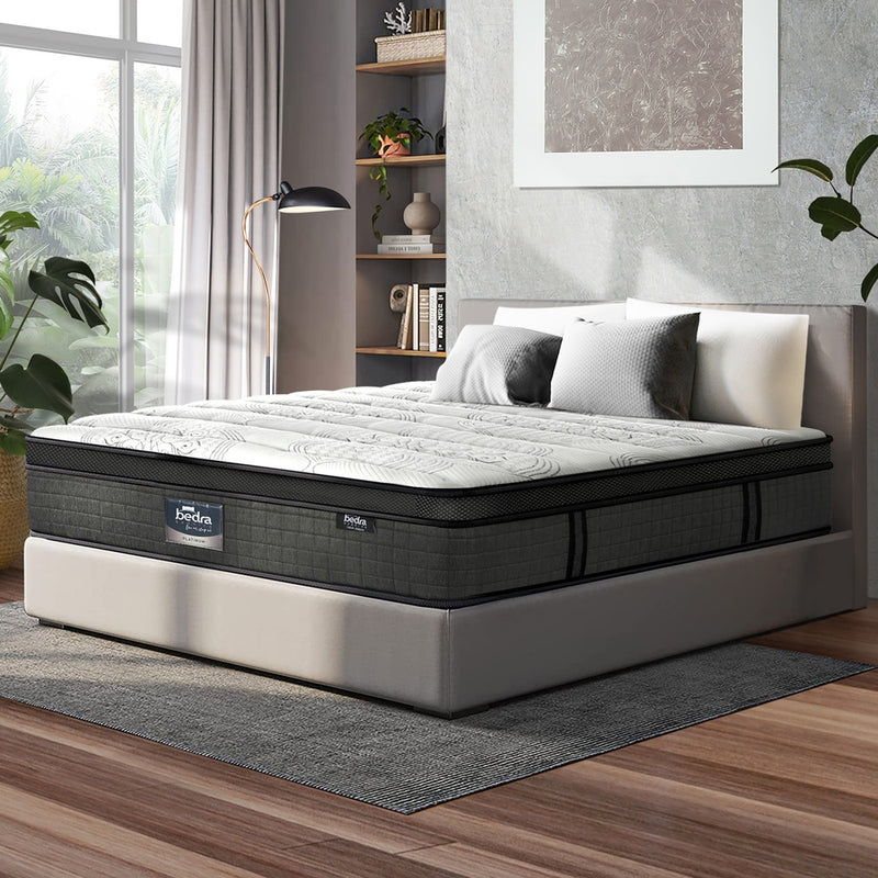Super King Pocket Spring Mattress 34cm Medium Firm | HomeAndLiving