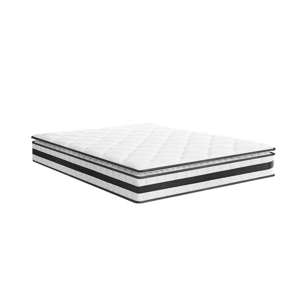H&L Mattress Pillow Top Cool Gel Foam Bonnell Spring 21cm K/Q/D/S/KS