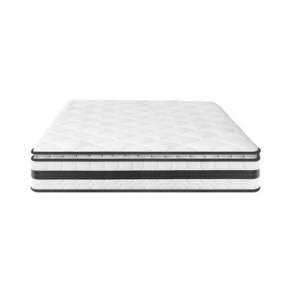 H&L Mattress Pillow Top Cool Gel Foam Bonnell Spring 21cm K/Q/D/S/KS