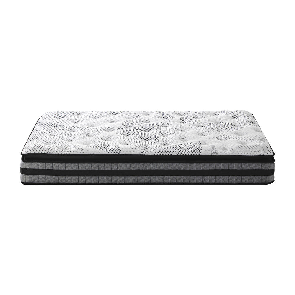H&L Mattress Cool Gel Foam Bonnell Spring Pillow Top 22cm