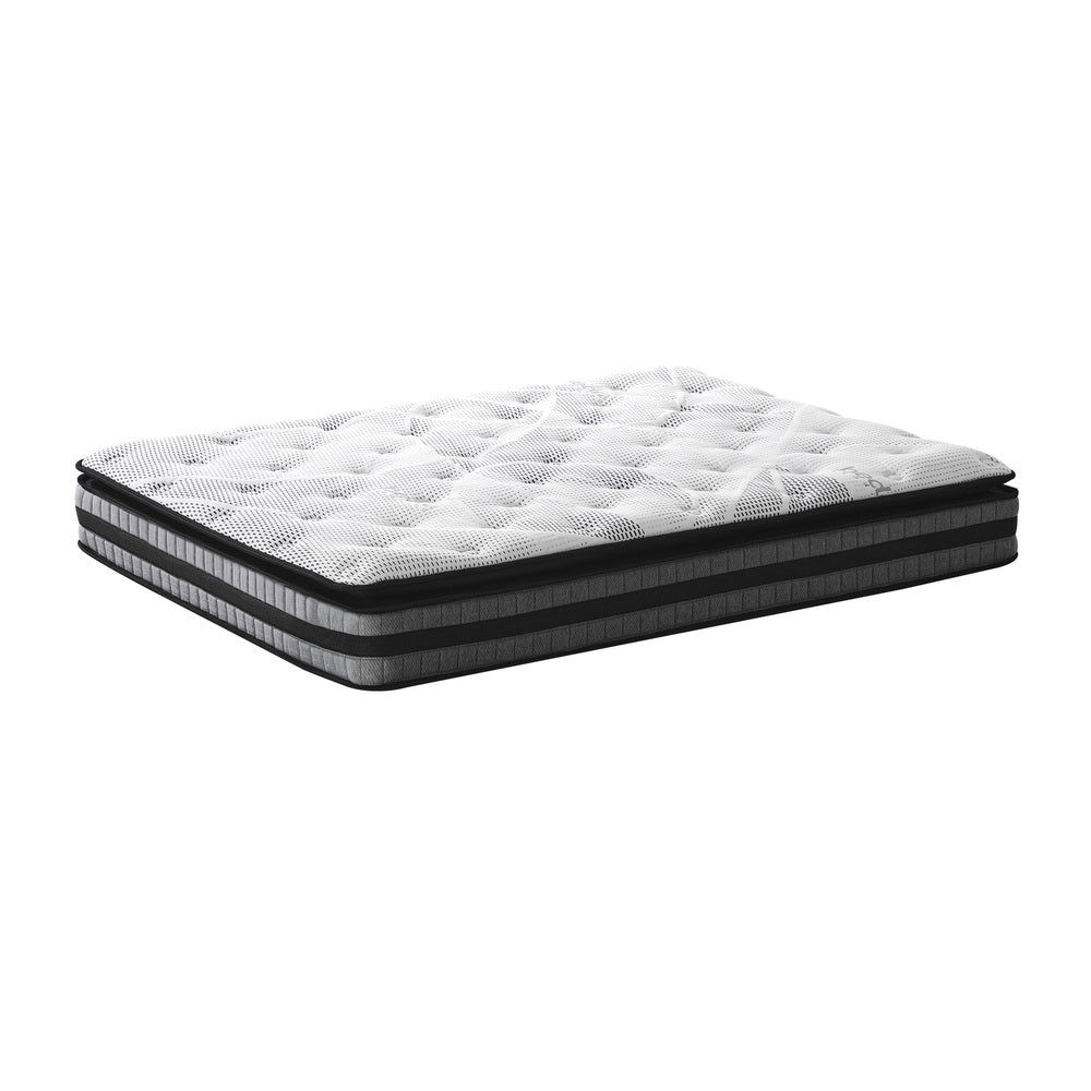 H&L Mattress Cool Gel Foam Bonnell Spring Pillow Top 22cm