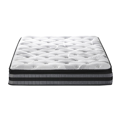 H&L Mattress Cool Gel Foam Bonnell Spring Pillow Top 22cm