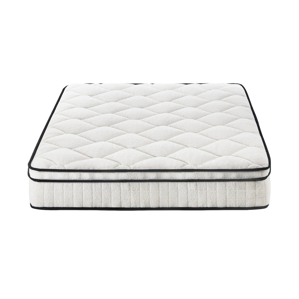 H&L Boucle Mattress Memory Foam Pocket Spring Euro Top