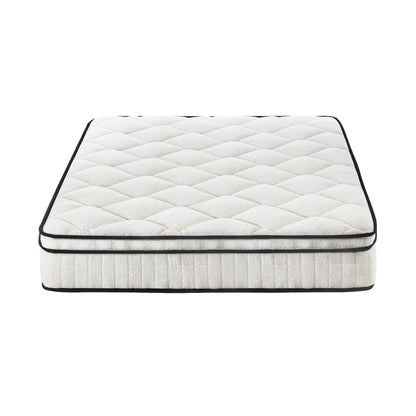 H&L Boucle Mattress Memory Foam Pocket Spring Euro Top