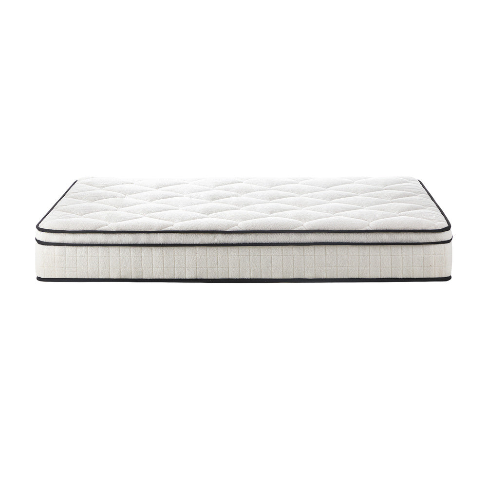 H&L Boucle Mattress Memory Foam Pocket Spring Euro Top