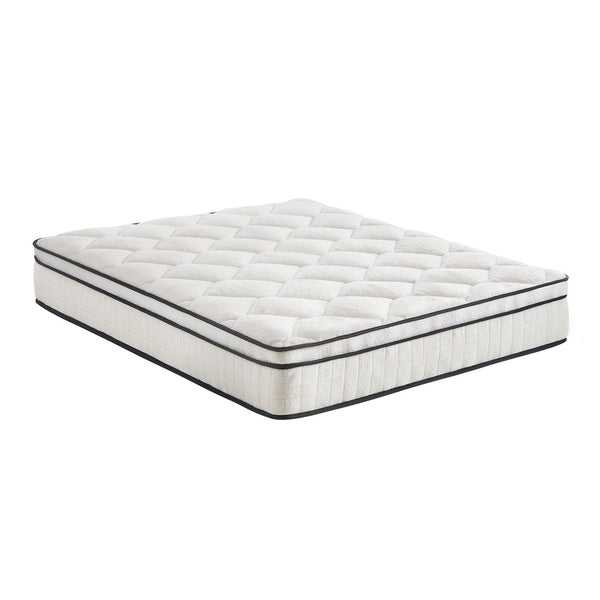  H&L Boucle Mattress Memory Foam Pocket Spring Euro Top