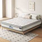 H&L Boucle Mattress Memory Foam Pocket Spring Euro Top