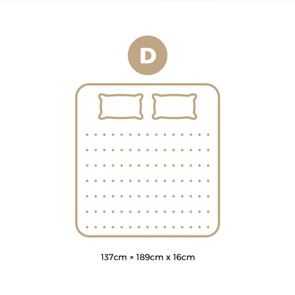 H&L Mattress Boucle Bonnell Spring 16cm