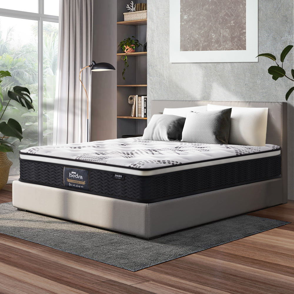 H&L Mattress Cool Gel Foam Euro Top Pocket Spring 22cm