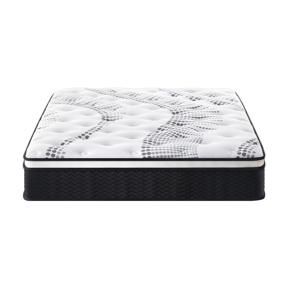 H&L Mattress Cool Gel Foam Euro Top Pocket Spring 22cm