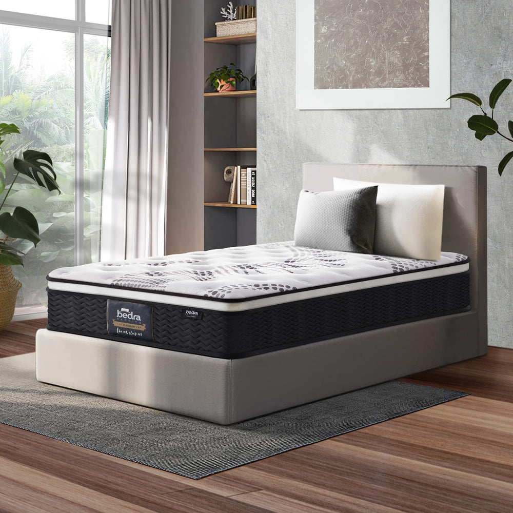 H&L Mattress Cool Gel Foam Euro Top Pocket Spring 22cm