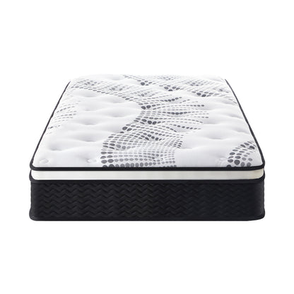 H&L Mattress Cool Gel Foam Euro Top Pocket Spring 22cm