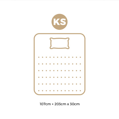 H&L Mattress Luxury Foam Pocket Spring 30cm