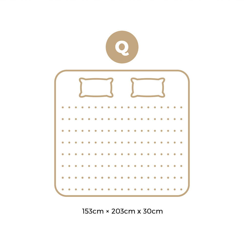 H&L Mattress Luxury Foam Pocket Spring 30cm