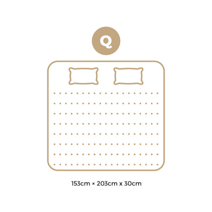 H&L Mattress Luxury Foam Pocket Spring 30cm