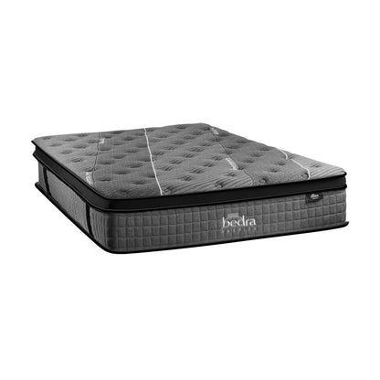 H&L 34cm 7 zone King Mattress Breathable Spring Mattress Euro Top Latex Foam