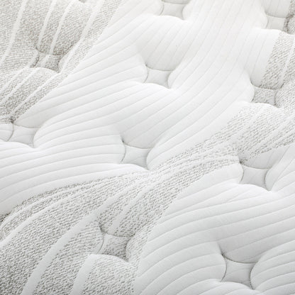 Double Mattress Cool Gel Foam Pocket Spring 34CM with Pillows