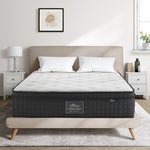 Queen Mattress Cool Gel Foam Pocket Spring 34CM with Pillows