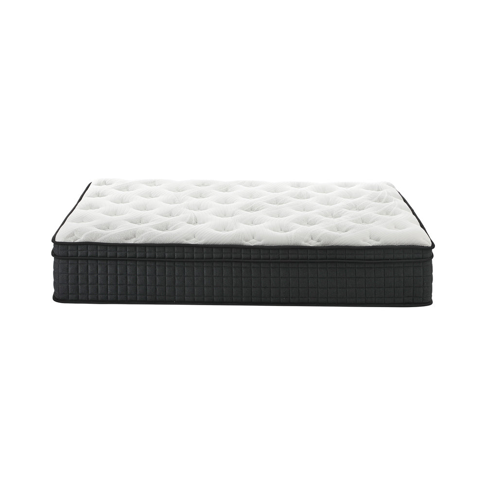 Queen Mattress Cool Gel Foam Pocket Spring 34CM with Pillows