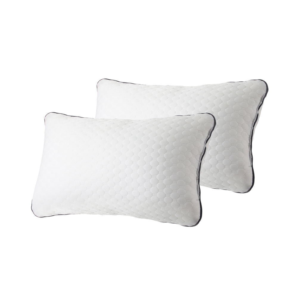 Double Mattress 22CM Cool Gel Foam Bonnell Spring with Pillows