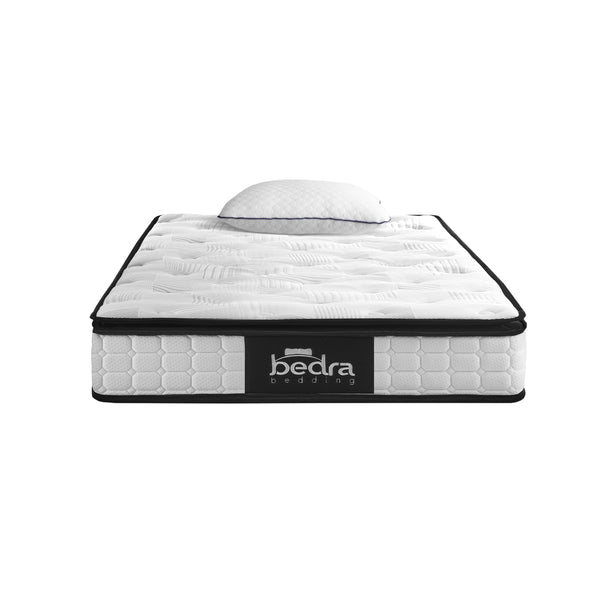  Single Mattress 22CM Cool Gel Foam Bonnell Spring with Pillow