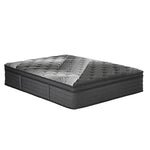 Double & Queen Mattress 9 Zone Pocket Spring Foam Bamboo Euro Top 35cm Medium