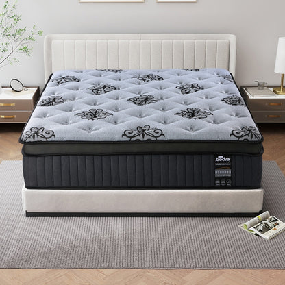 Double Mattress Bamboo Pocket Spring 32cm | HomeAndLiving