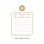 Double Mattress Bamboo Pocket Spring 32cm | HomeAndLiving