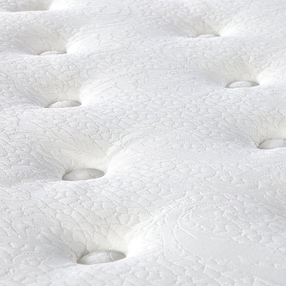 Double Mattress 5 Zone Pocket Spring Cool Gel Memory Foam Medium Firm