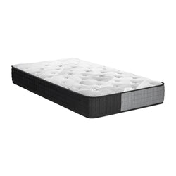King Single Mattress Tight Top Foam 5 Zone Pocket Spring Innerspring 24cm