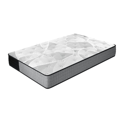 King Single Mattress Tight Top Foam 5 Zone Pocket Spring Innerspring 24cm