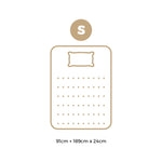 King Single Mattress Tight Top Foam 5 Zone Pocket Spring Innerspring 24cm