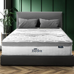 H&L 34cm 7Zone Double Mattress Euro Top Bed Mattress Pocket Spring Medium Firm