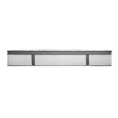 Queen 34cm 7 Zone Mattress Euro Top Bed Mattress Pocket Spring Medium Firm