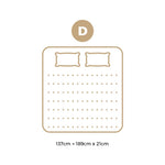 Double Mattress Pocket Spring Extra Firm 21cm | HomeAndLivin